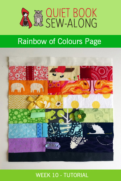 Thread Riding Hood - Quiet Book Sew-Along Wk 10