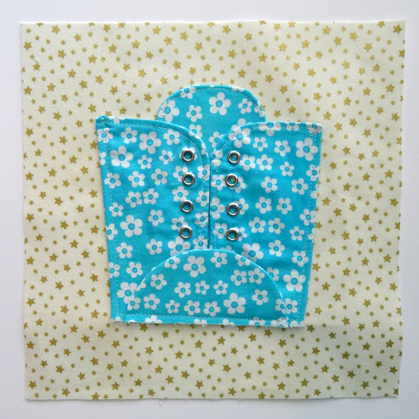 Quiet Book Sew Along - Week 16 Tie A Shoe - Step 8