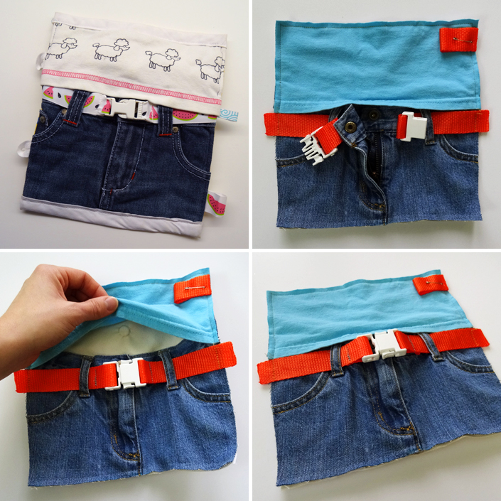 Thread Riding Hood - Quiet Book Sew-Along Buckle Page
