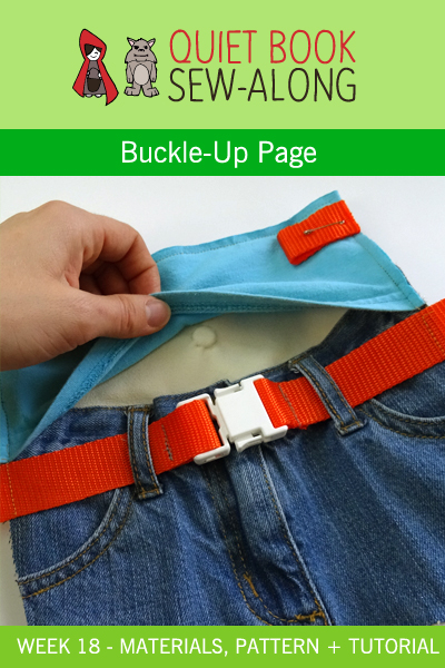 Thread Riding Hood - Quiet Book Sew-Along Wk 18