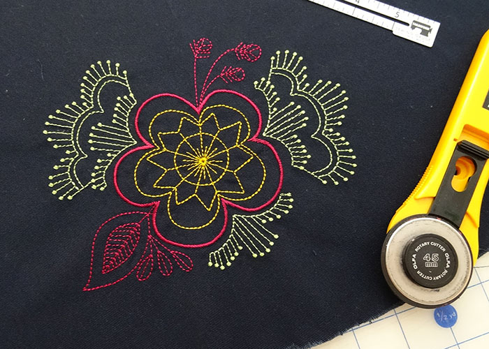 Anna Maria Horner Janome Embroidery Design