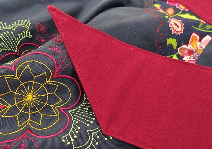 FTA2b Edgestitched Sash