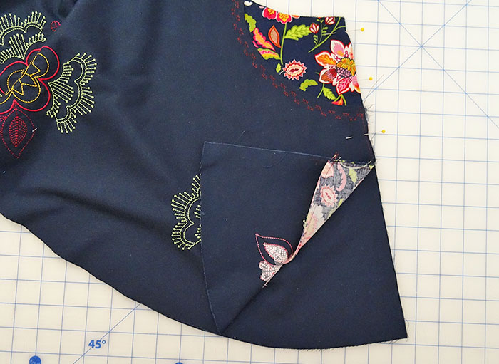 Match and Sew Apron Front & Back